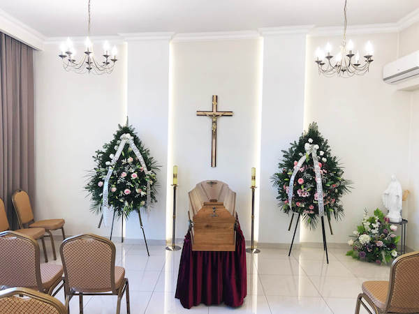 Prywatna kaplica zakładu Funeral Zakład usług pogrzebowych w Pułtusku